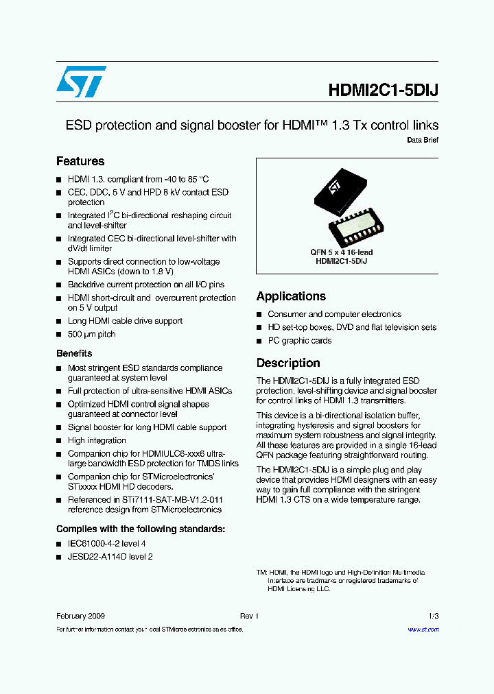HDMI2C1-5DIJ_9002594.PDF Datasheet