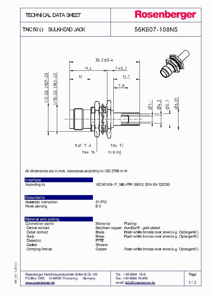 56K607-108N5_9003088.PDF Datasheet