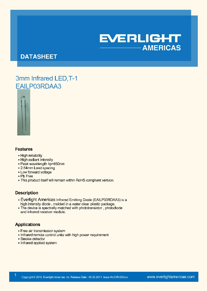 EAILP03RDAA3_9003981.PDF Datasheet