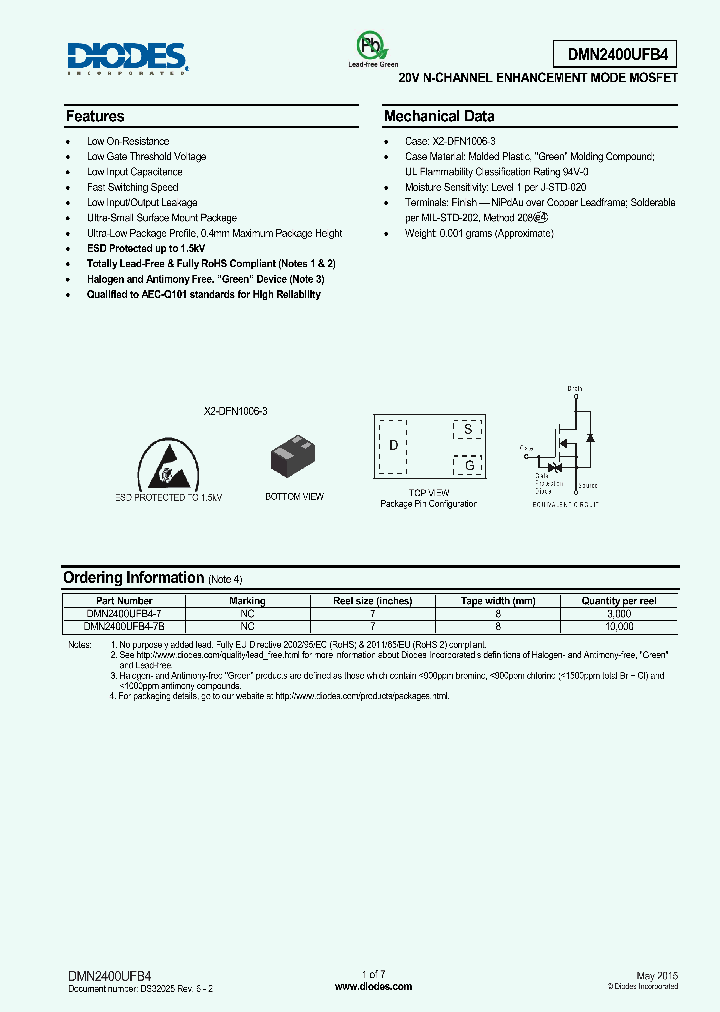 DMN2400UFB4-7_9004193.PDF Datasheet