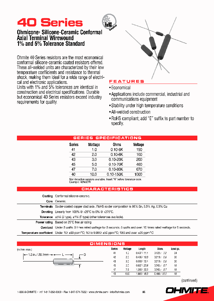40SERIES_9004660.PDF Datasheet