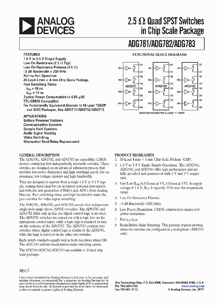 ADG781-15_9004866.PDF Datasheet