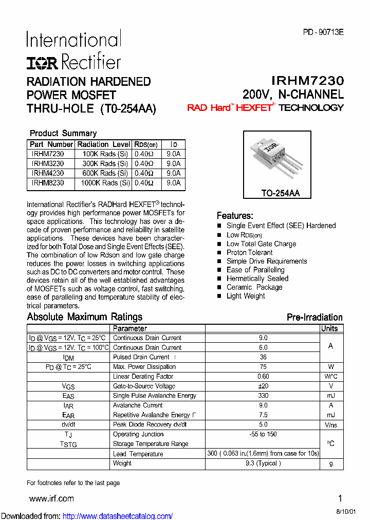 IRHM3230_9005545.PDF Datasheet