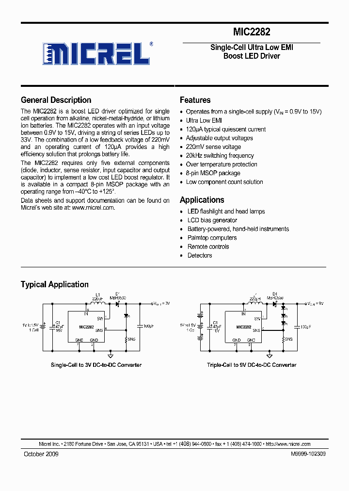 MIC2282YMM_9005704.PDF Datasheet