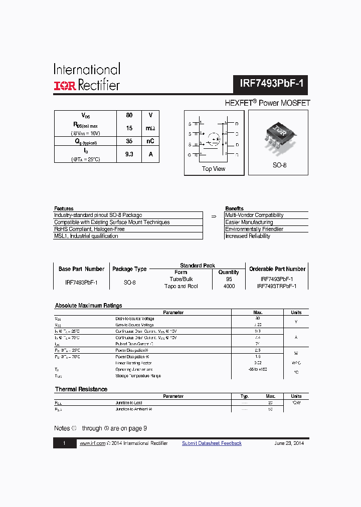 IRF7493PBF-1_9007838.PDF Datasheet