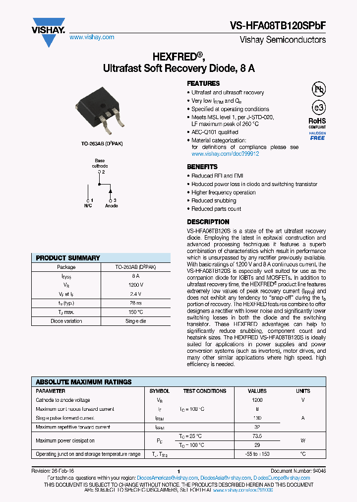VS-HFA08TB120SPBF_9008864.PDF Datasheet