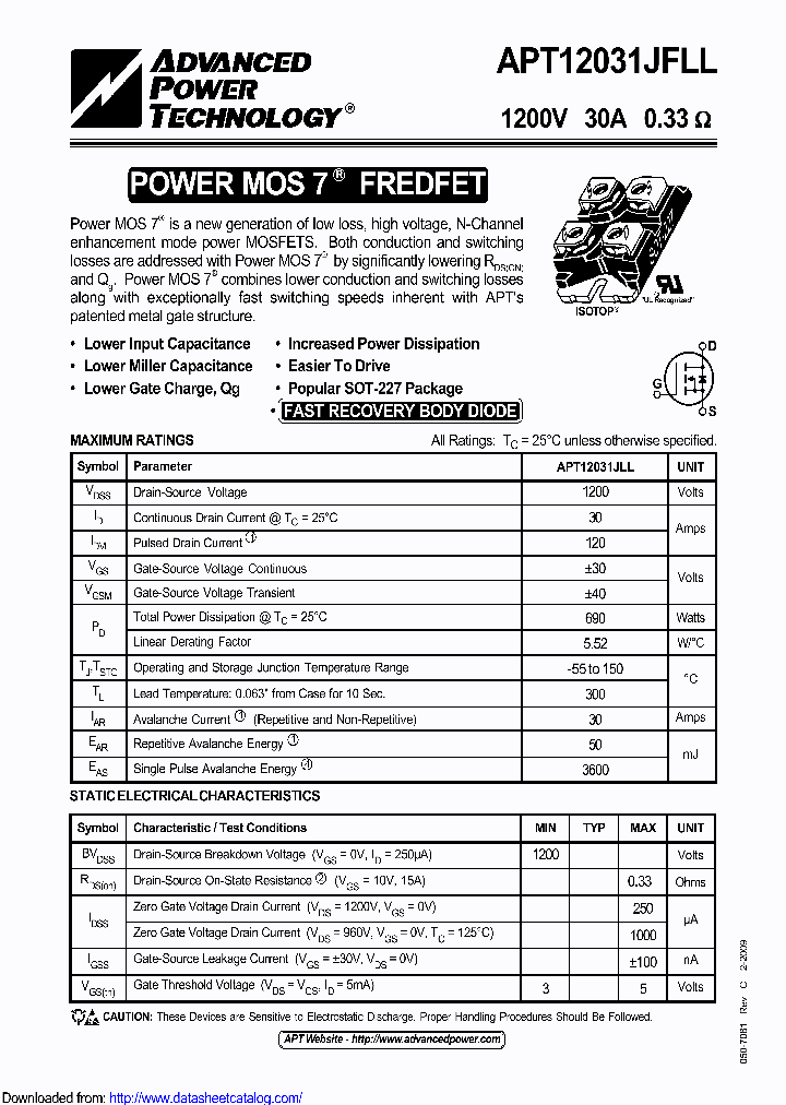 APT12031JFLL_9009118.PDF Datasheet