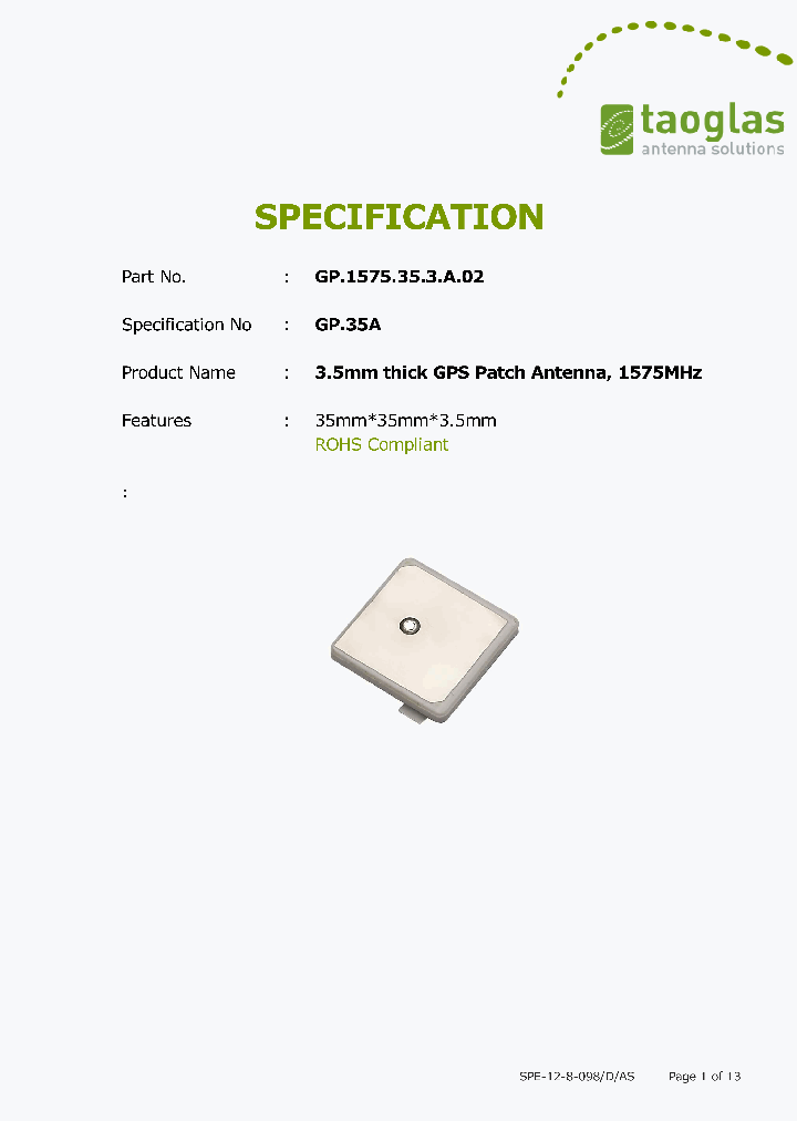 GP1575353A02_9009362.PDF Datasheet