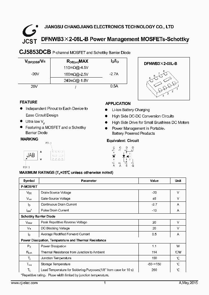 CJ5853DCB_9010656.PDF Datasheet