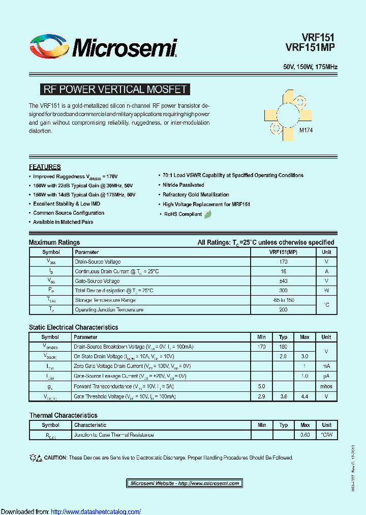 VRF151_9011183.PDF Datasheet