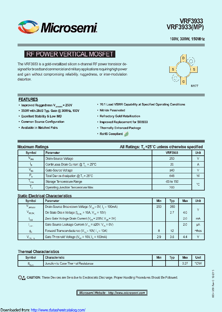 VRF3933MP_9011200.PDF Datasheet