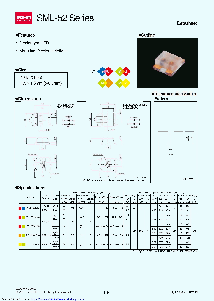 SML-522MD8WT86_9011273.PDF Datasheet