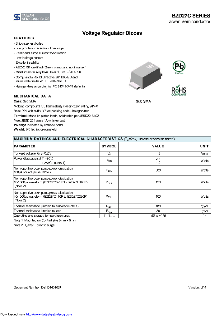 BZD27C68P_9010937.PDF Datasheet