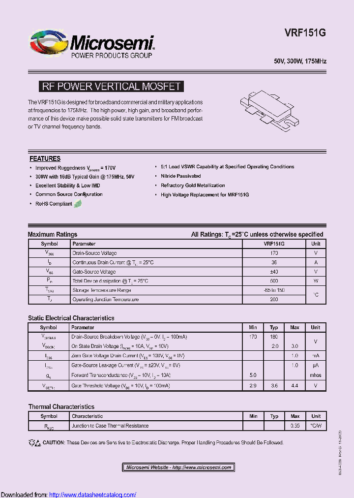 VRF151G_9011184.PDF Datasheet