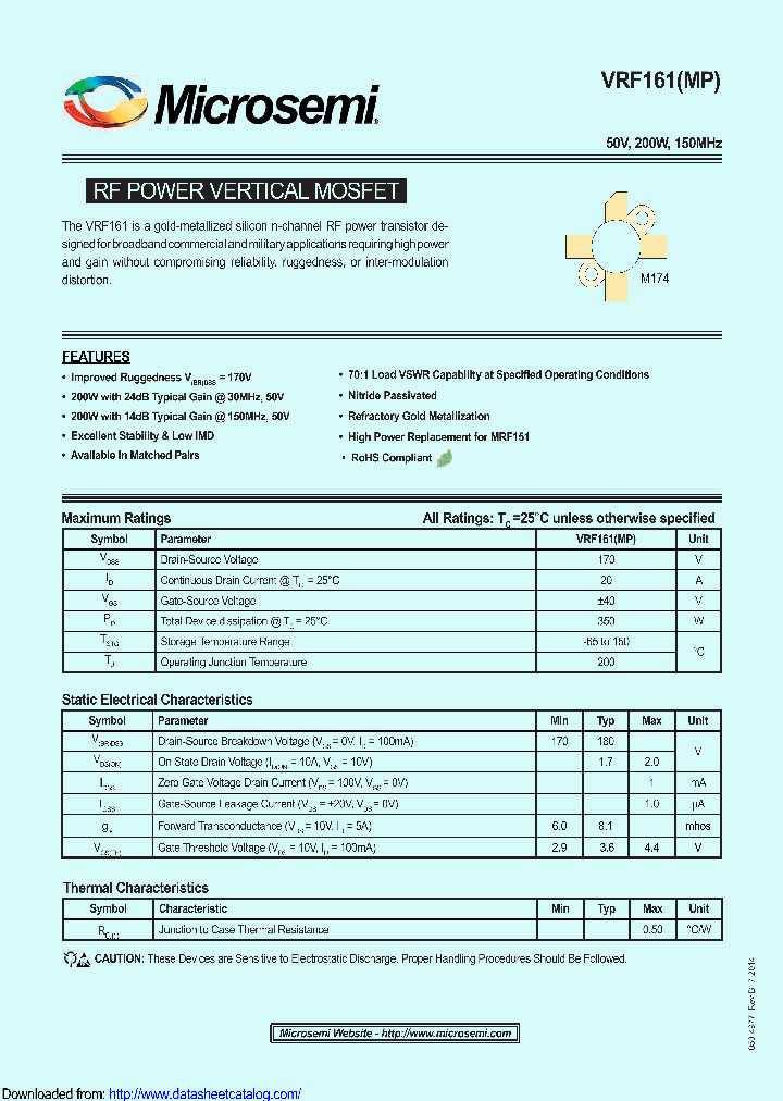 VRF161_9011193.PDF Datasheet