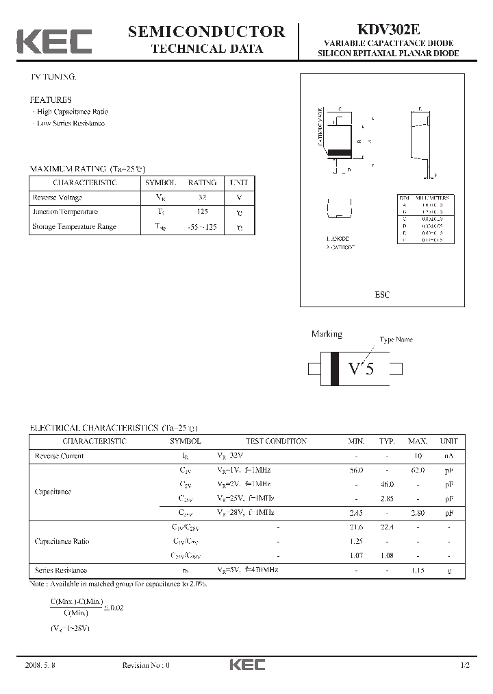 KDV302E_9011761.PDF Datasheet