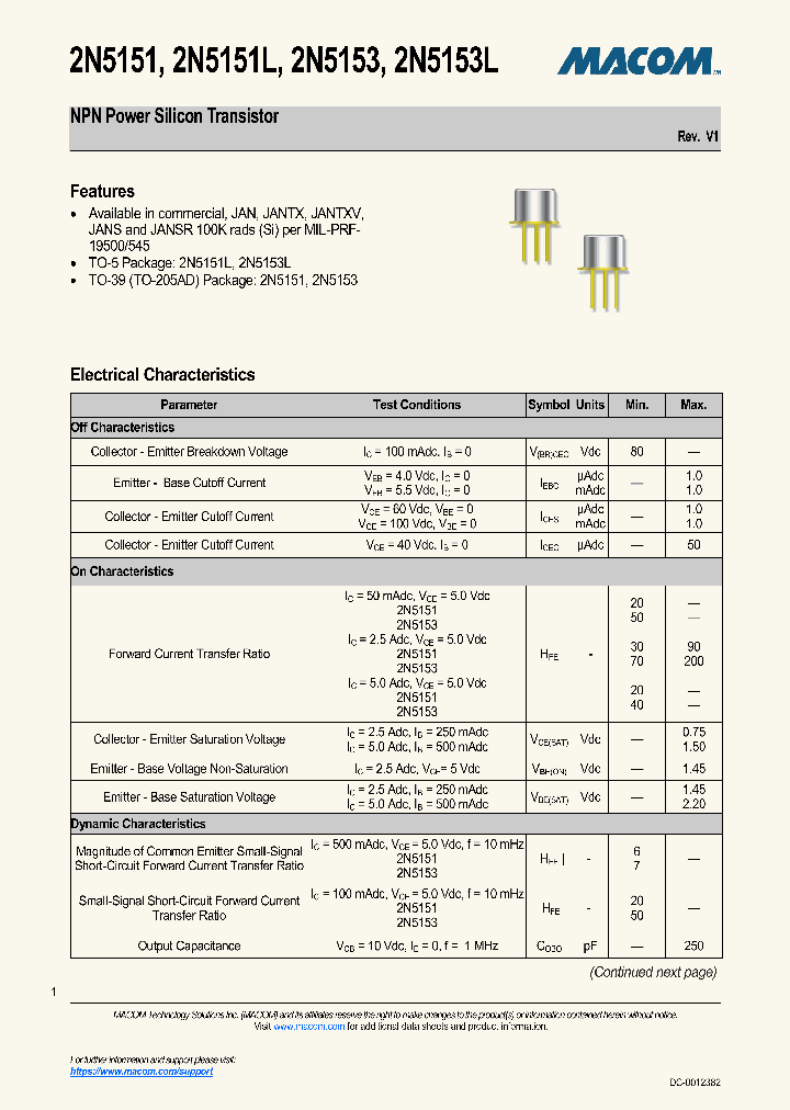 2N5151_9011230.PDF Datasheet