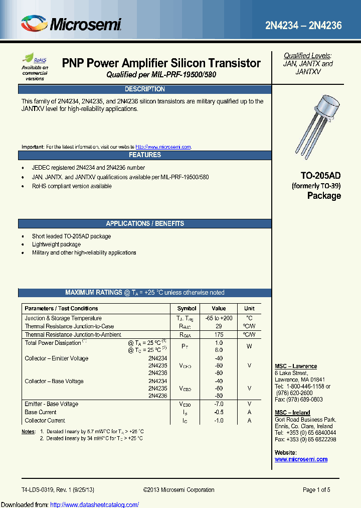 2N4234E3_9012016.PDF Datasheet