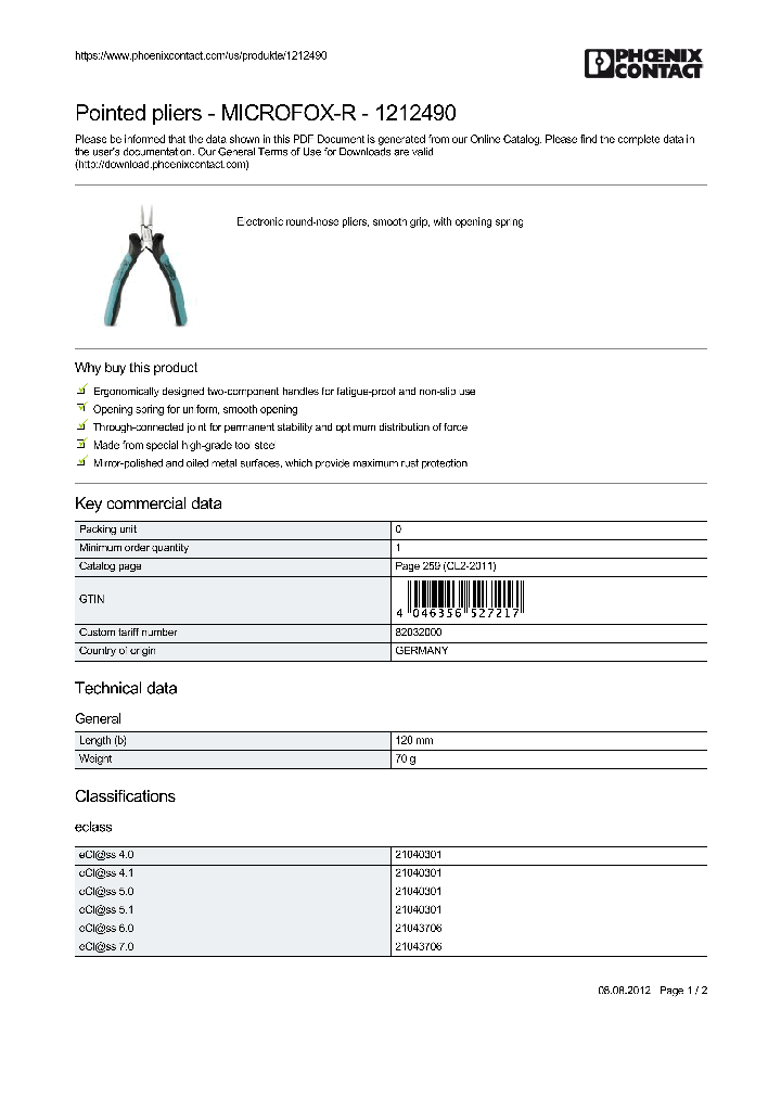 MICROFOX-R_9012342.PDF Datasheet