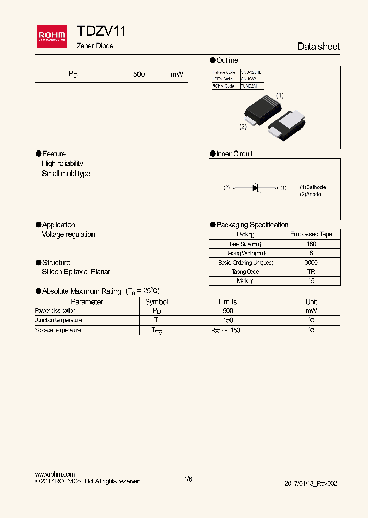 TDZV11_9012977.PDF Datasheet