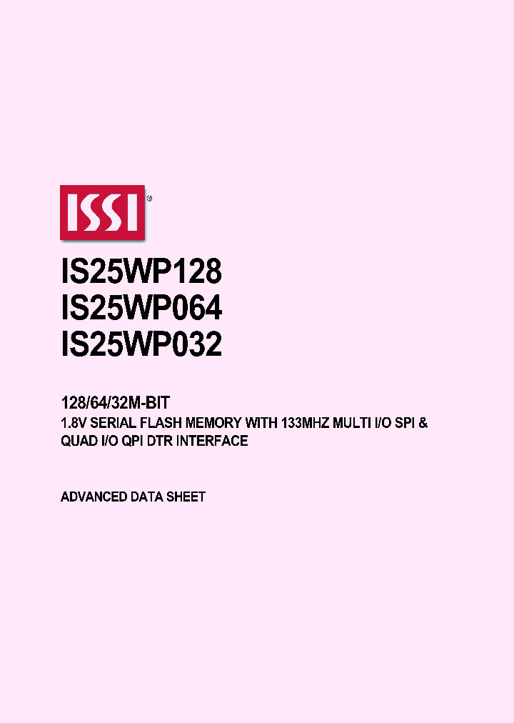 IS25WP032_9013082.PDF Datasheet