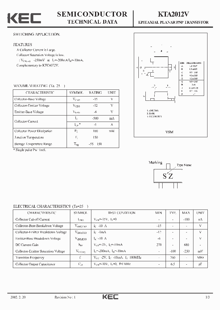 KTA2012V-15_9013482.PDF Datasheet