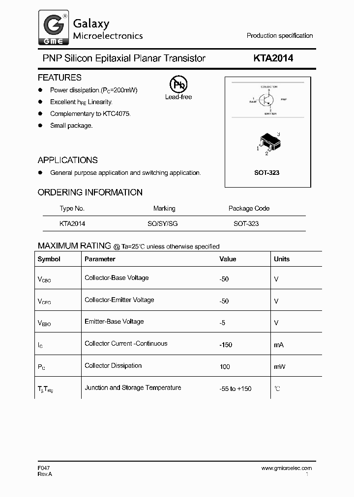KTA2014_9013483.PDF Datasheet