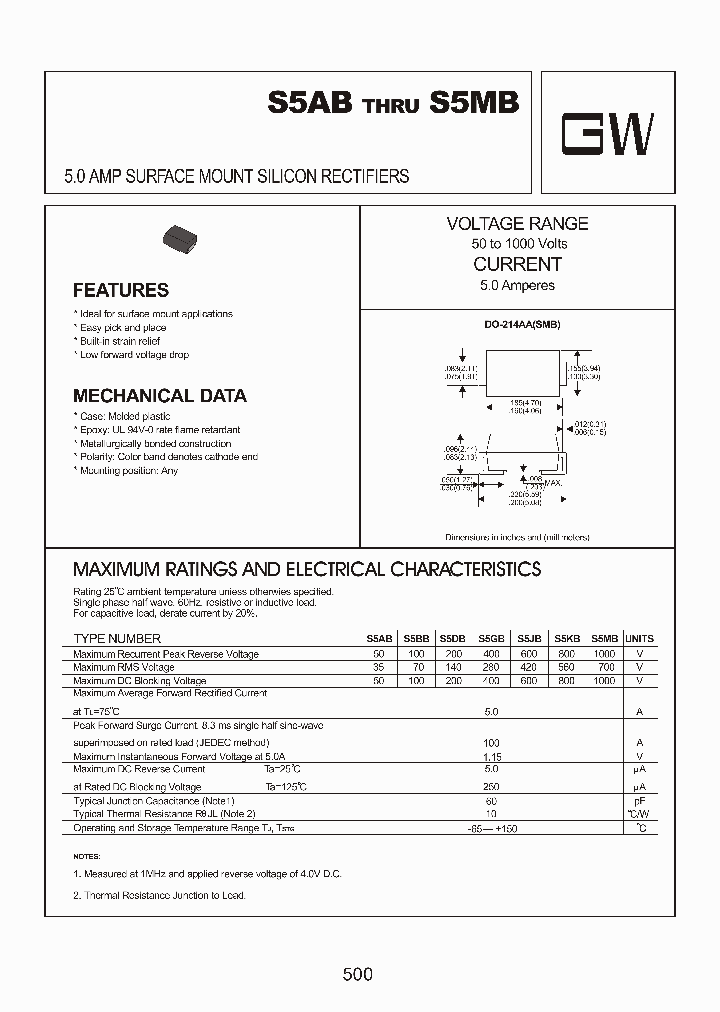 S5MB_9013764.PDF Datasheet