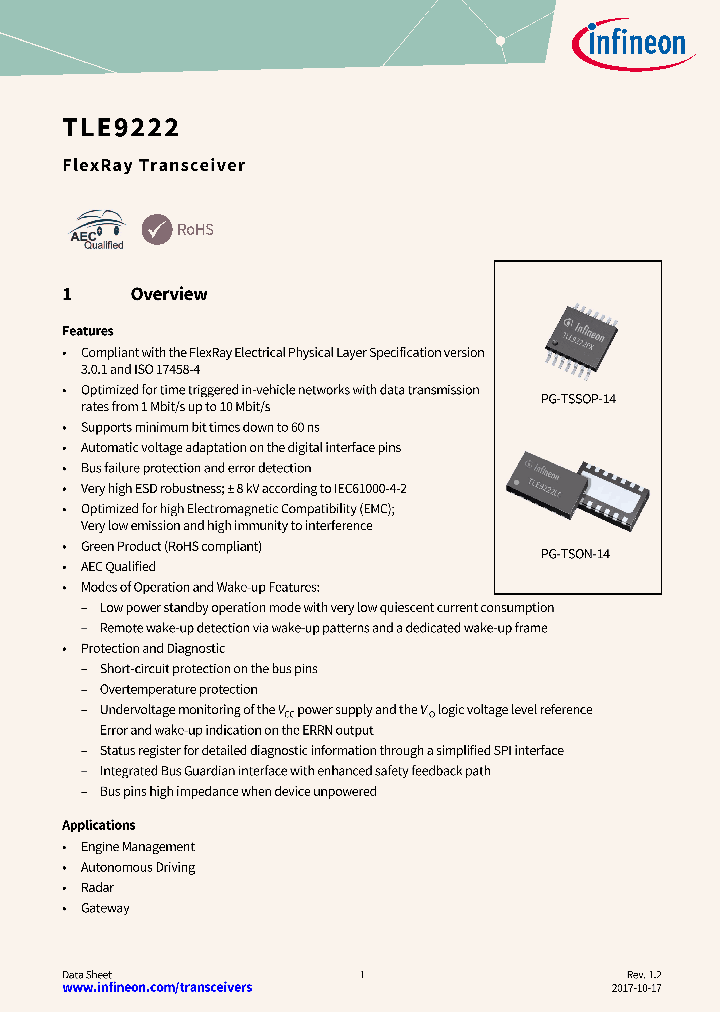 TLE9222LC_9014613.PDF Datasheet