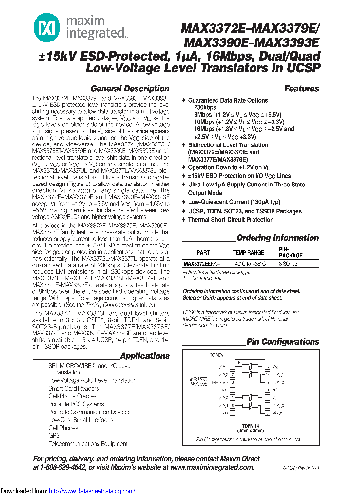 MAX3372EEKA_9014938.PDF Datasheet