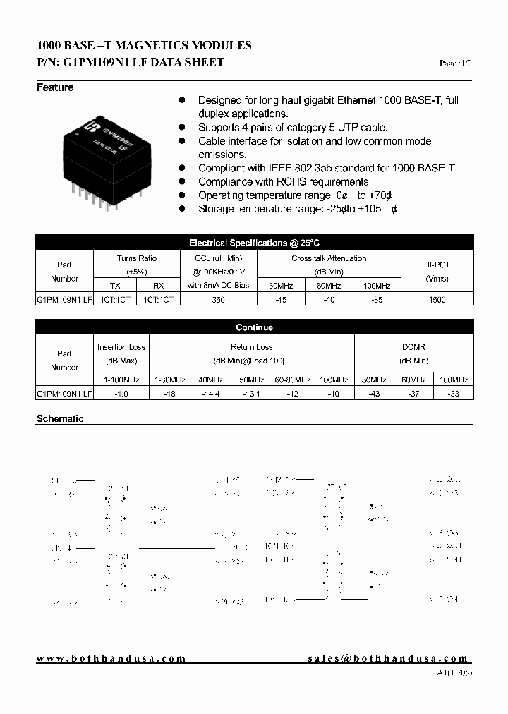 G1PM109N1-LF_9015631.PDF Datasheet