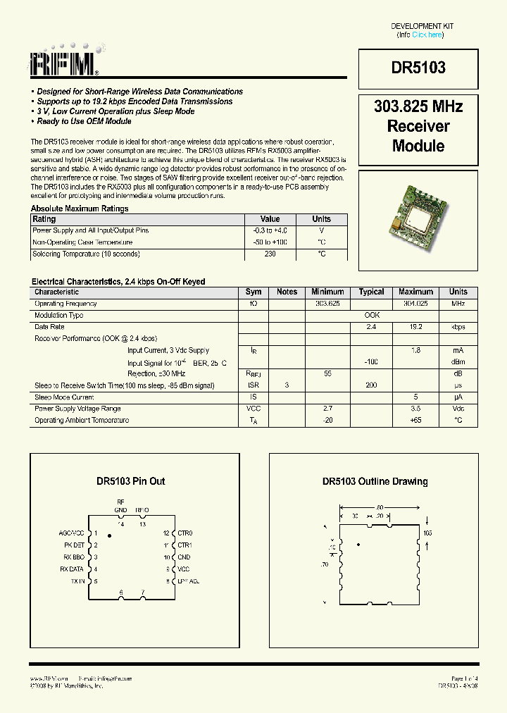 DR5103_9015801.PDF Datasheet