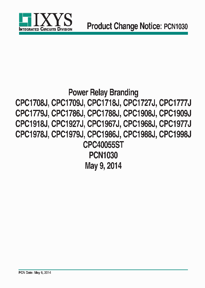 CPC1909J_9016108.PDF Datasheet