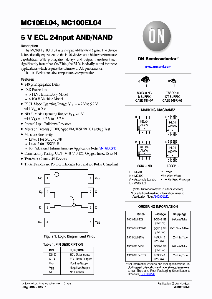 MC10EL04DG_9016583.PDF Datasheet