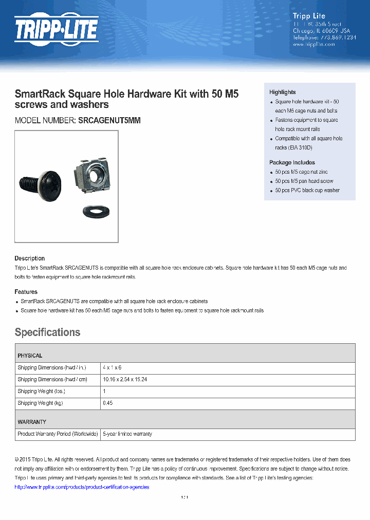 SRCAGENUT5MM_9017514.PDF Datasheet