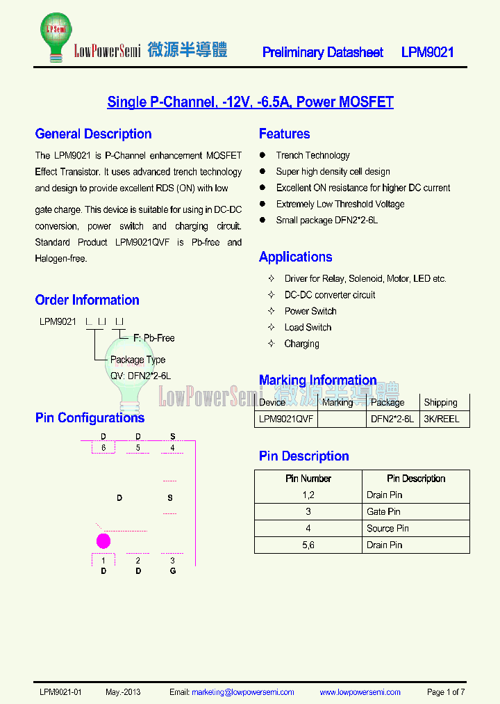 LPM9021_9017534.PDF Datasheet