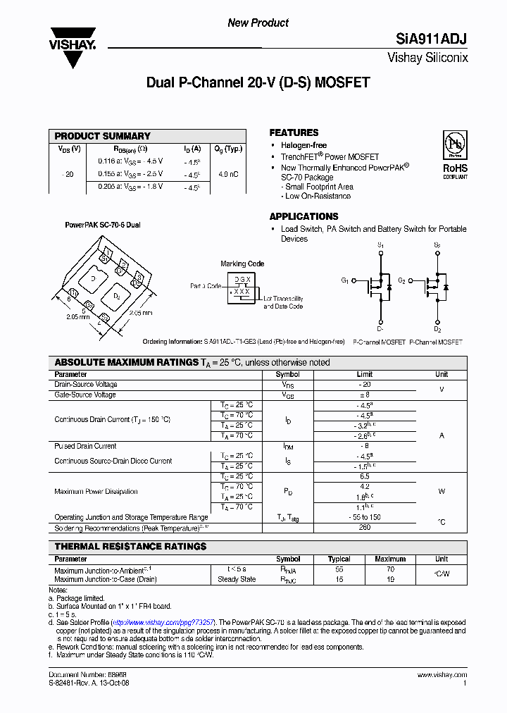 SIA911AD_9018442.PDF Datasheet