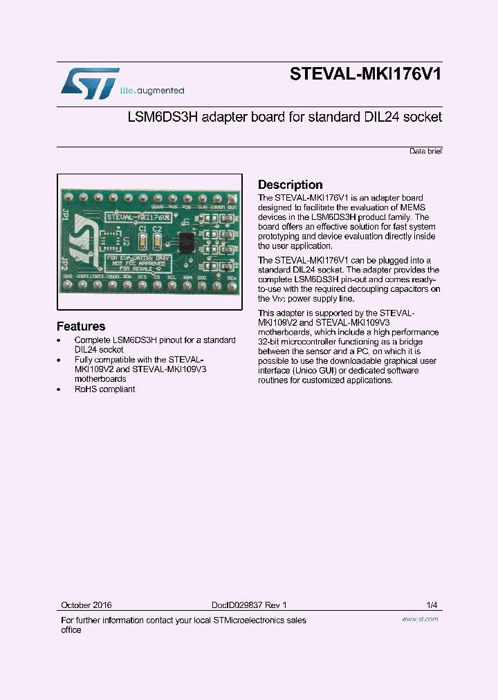 STEVAL-MKI176V1_9018624.PDF Datasheet