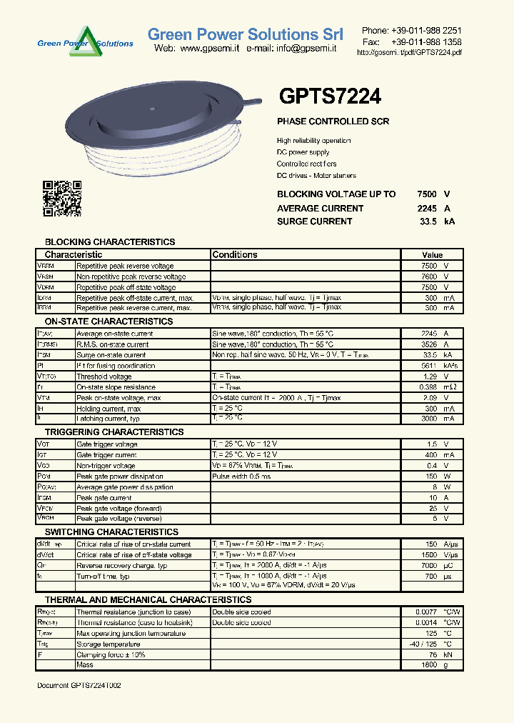GPTS7224_9018667.PDF Datasheet