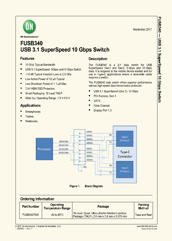FUSB340_9018950.PDF Datasheet