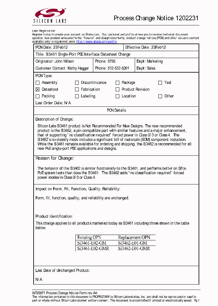 SI3461-E02-GM_9019417.PDF Datasheet