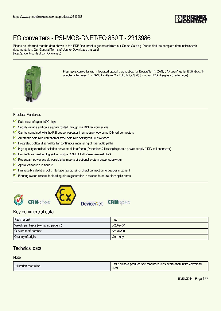 PSI-MOS-DNET_9020660.PDF Datasheet