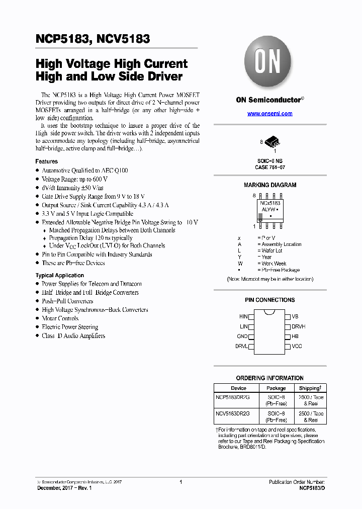 NCP5183_9020694.PDF Datasheet
