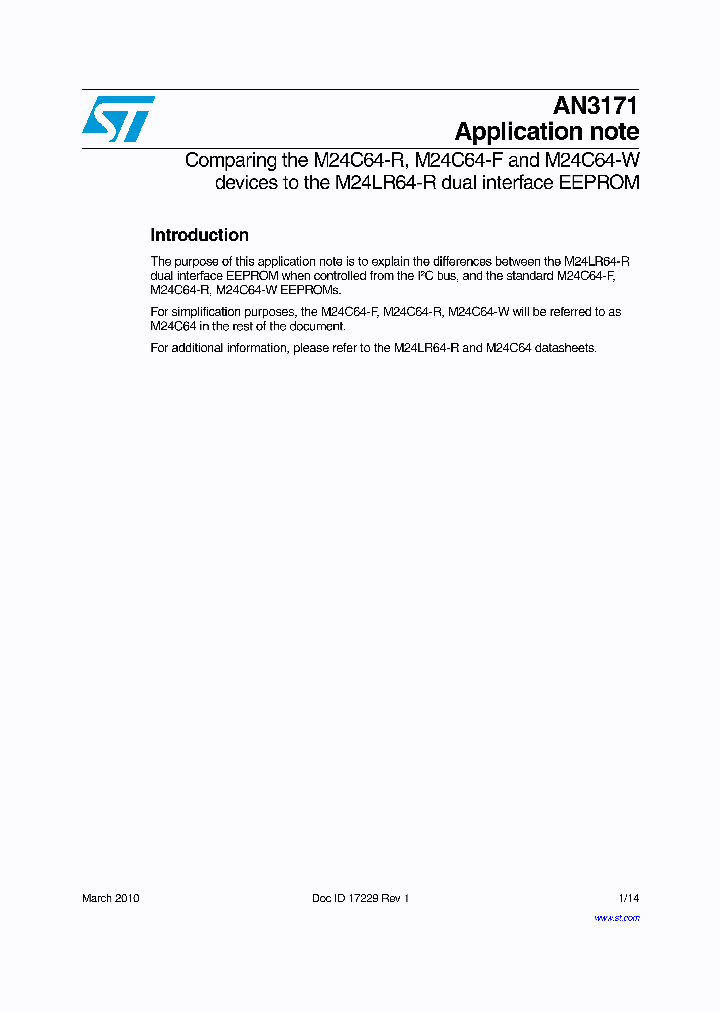 AN3171_9021090.PDF Datasheet