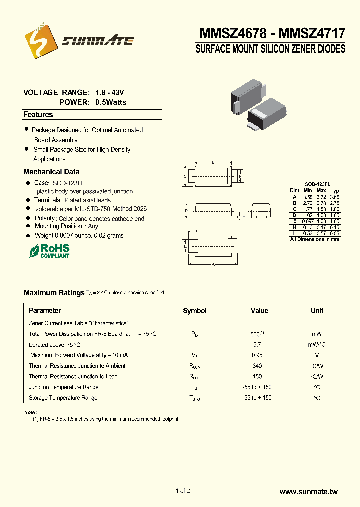 MMSZ4681_9021730.PDF Datasheet