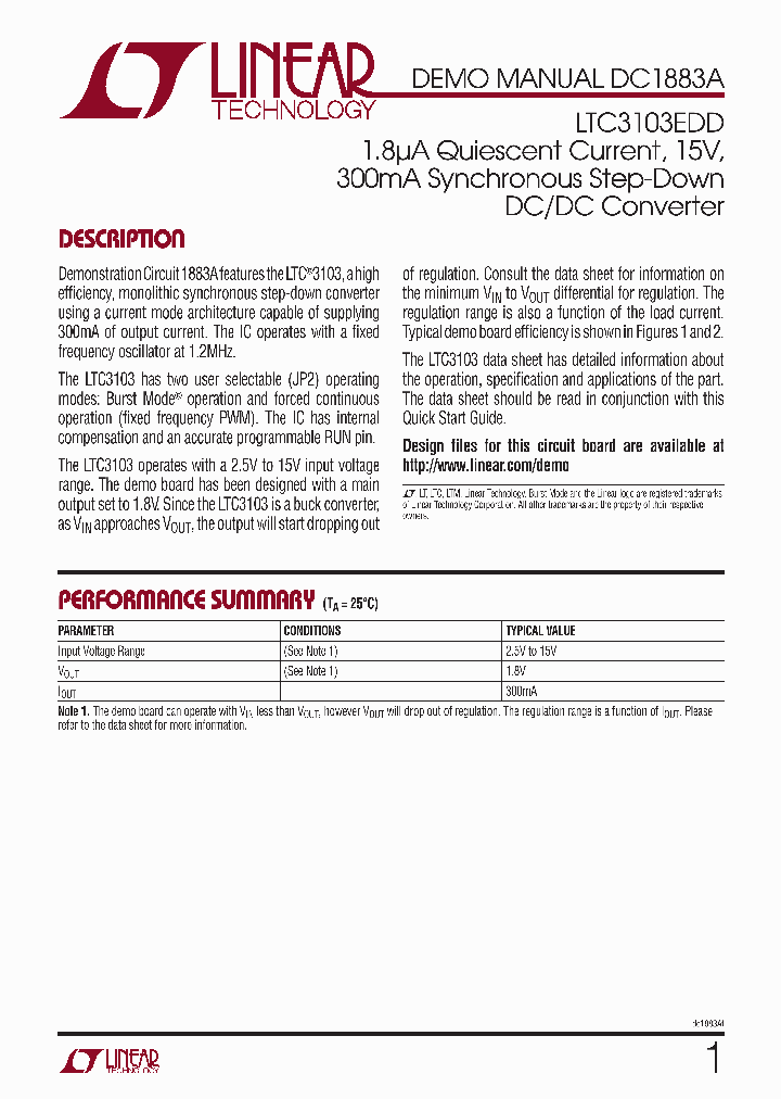 LTC3103EDD_9022809.PDF Datasheet