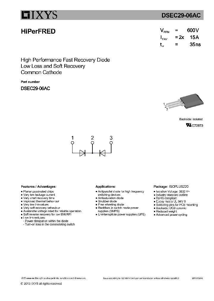 DSEC30-06B_9023258.PDF Datasheet