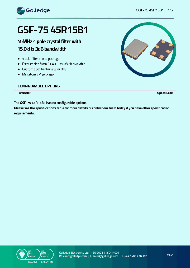 GSF-7545R15B1_9024620.PDF Datasheet