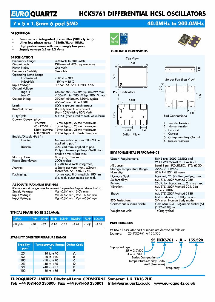 HCK5761_9025103.PDF Datasheet