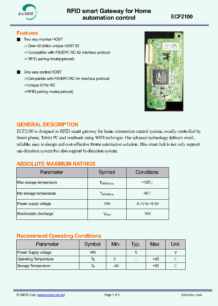 ECF2100_9025178.PDF Datasheet